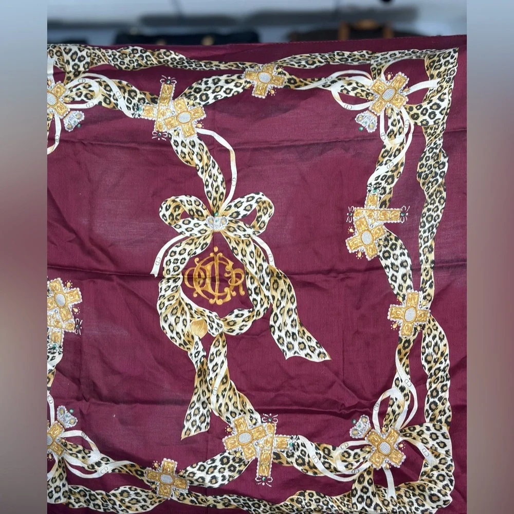 Dior Cotton Blend Scarf